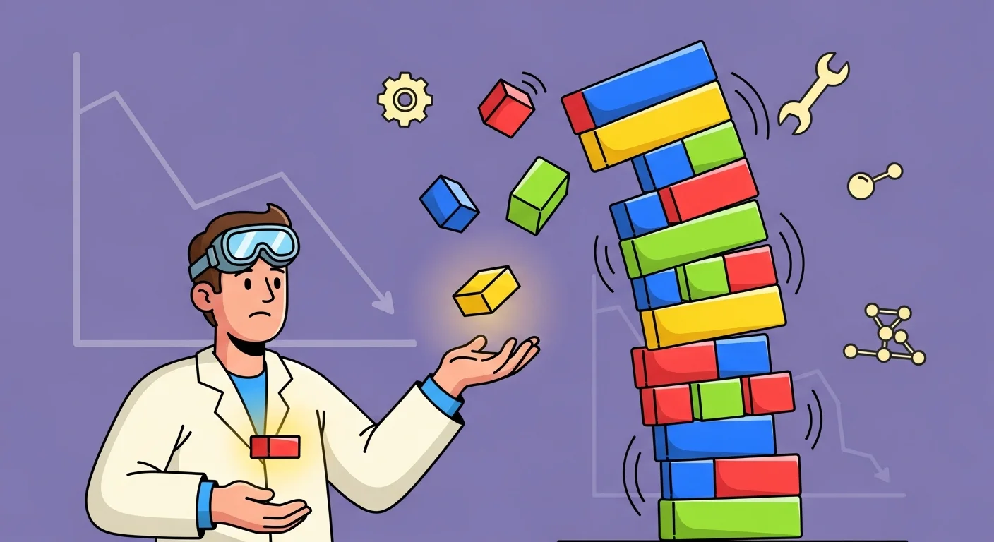 Cross-Component Interference Undermines LLM Agent Stacking